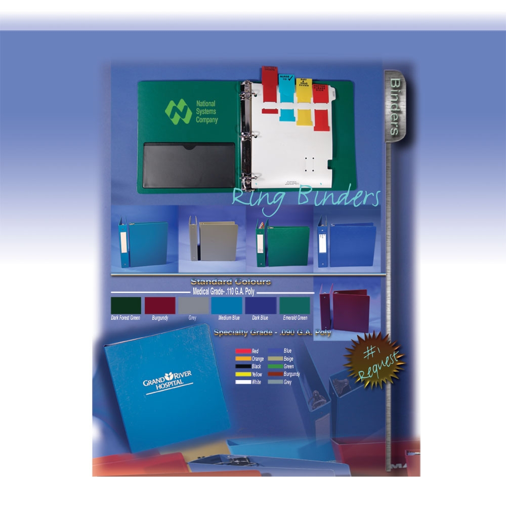 National Systems Company Binders